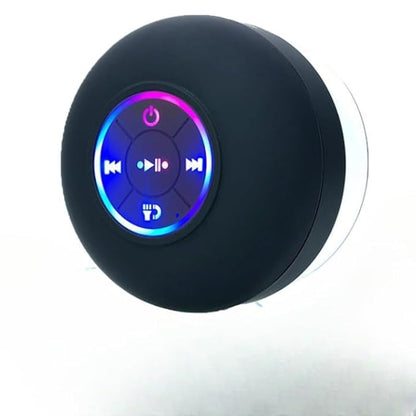 Waterproof Shower Suction Speaker | Portable Ipx4 Waterproof Shower Wireless Speaker with Suction Cup | RGB Pocket for Home, Travel