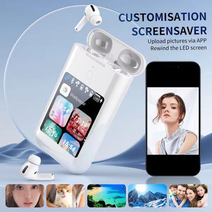 TF20 BOX earphones + power bank + 2.8 multimedia screen, three-in-one
