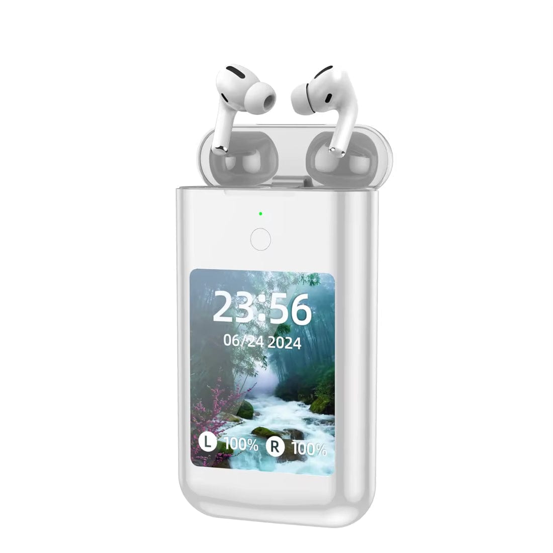 TF20 BOX earphones + power bank + 2.8 multimedia screen, three-in-one