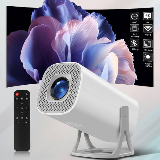 4K Portable Projector – Ultra HD Quality | HDMI, Android, HD Card Compatible