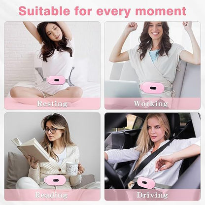 Electric Menstrual Heating Pad Period Cramp Massage