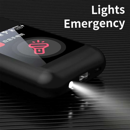 TF20 BOX earphones + power bank + 2.8 multimedia screen, three-in-one