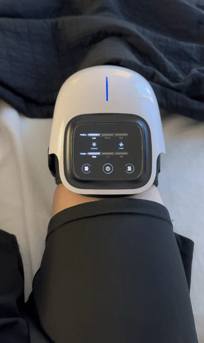 Smart Knee Massager with Heat & Vibration – Pain Relief & Recovery