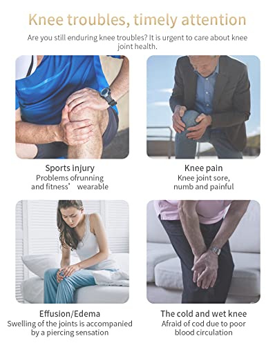 Smart Knee Massager with Heat & Vibration – Pain Relief & Recovery