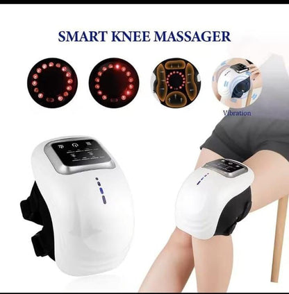 Smart Knee Massager with Heat & Vibration – Pain Relief & Recovery