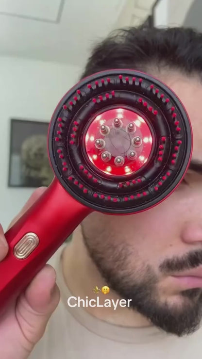 Electric Scalp Massager & Oil Applicator | Cordless Electric Massager for Scalp & Hair | Rechargeable for Hair Growth & Stress Relief